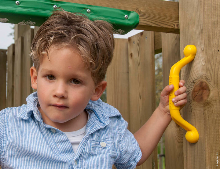 Jungle Home | Wooden climbing frame with slide & clatter bridge